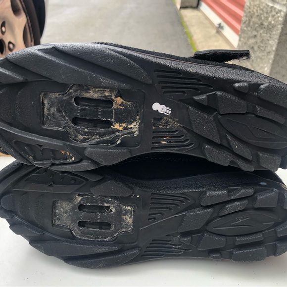 AXO Suede Women’s Blue White Cycling  Adjustable Hook cycling Shoes Size 37/5.5 - Picture 10 of 10